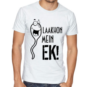 Laakhon Mein Ek White Tshirt