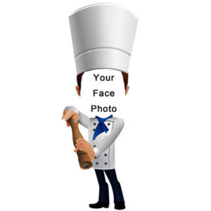 Fun Photo Stand Chef