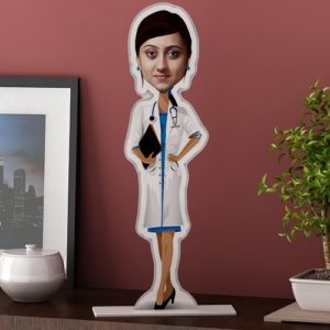 Fun Photo Stand Doctor Female