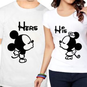 Couple Tshirts Mickey Minnie