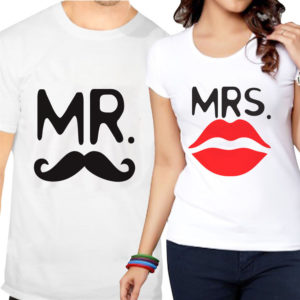 Couple Tshirts Mr. And Mrs.