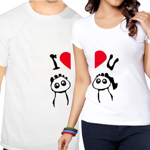 Couple Tshirts I Love You