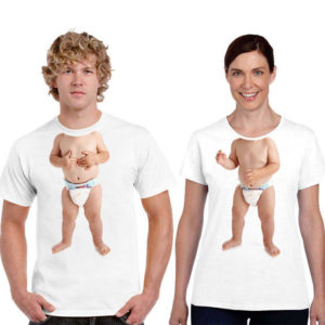 Couple Tshirts Cute Babies D2