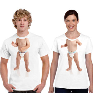 Couple Tshirts Cute Babies D1