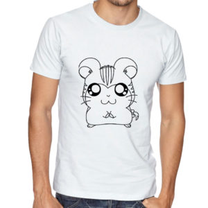 Cute Cartoon White Tshirt D2