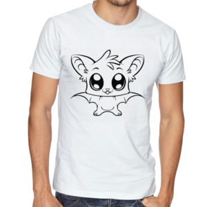 Cute Batman White Tshirt