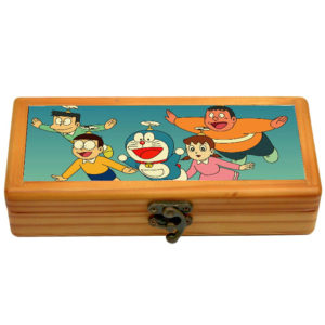 Wooden Pencil Box Doramon D2