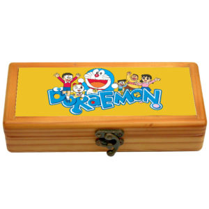 Wooden Pencil Box Doramon D4