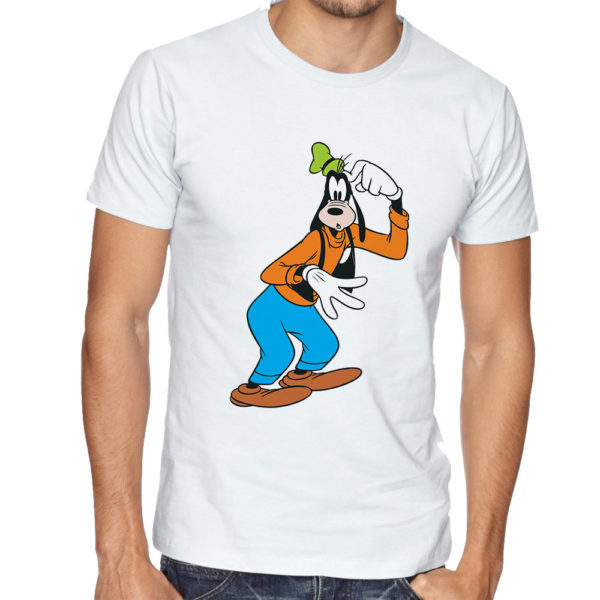 Confusing Goofy White Tshirt