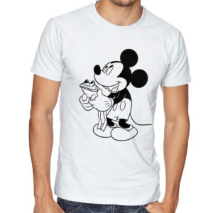 Mickey Mouse Frog White Tshirt