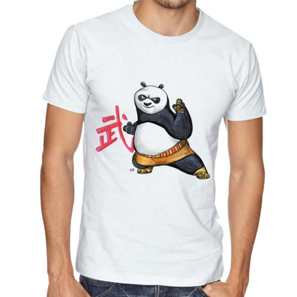 Kung Fu Panda White Tshirt