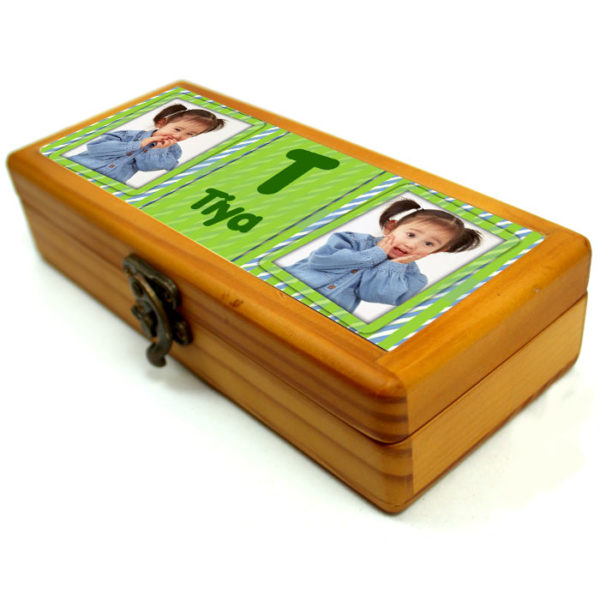 Photo Wooden Pencil Box