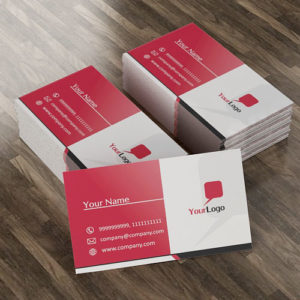 Visiting Card Single Side D6