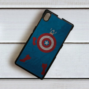 Sony Captain America Mobile Back Cover D4