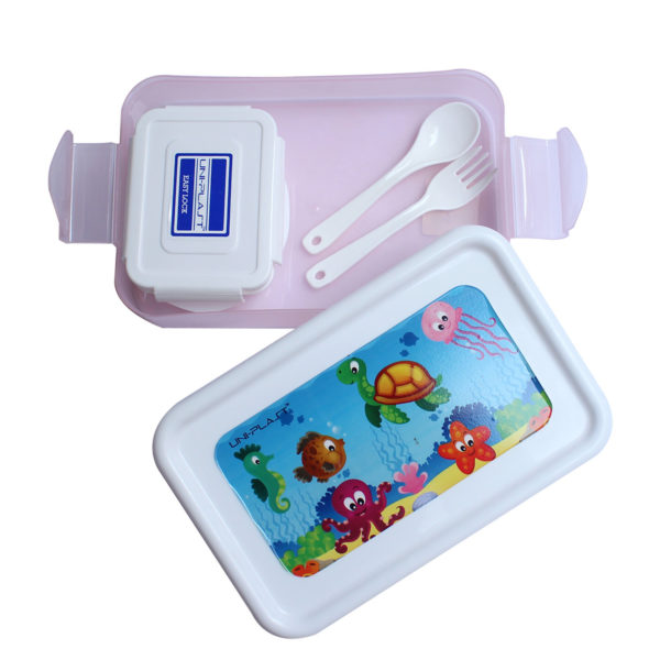 Kids Lunch Box Light Pink