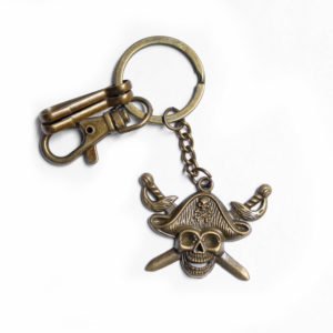 Vintage Pirates Key Chains-Key Ring
