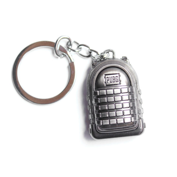 Pubg Game Metal Bag Key Chain-Key Ring