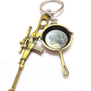 Pubg Game Vss Gun with Pan Key Chain