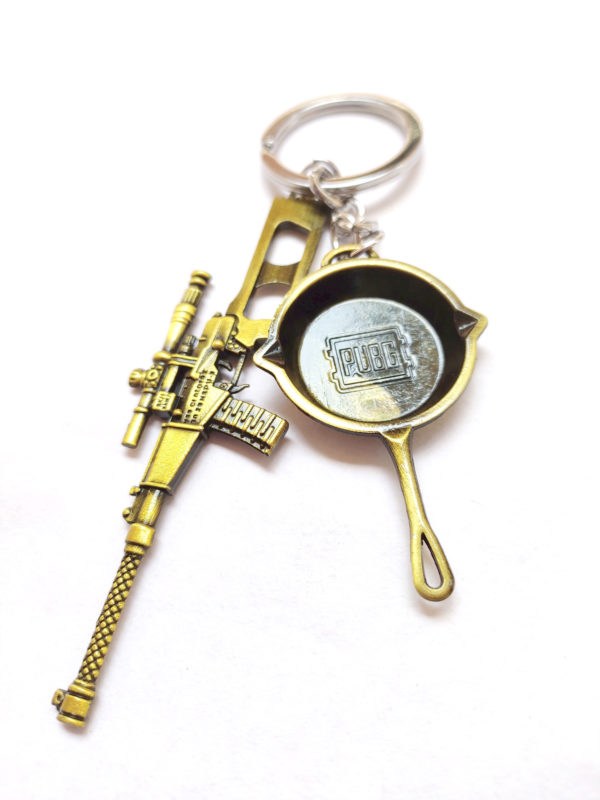 Pubg Game Vss Gun with Pan Key Chain