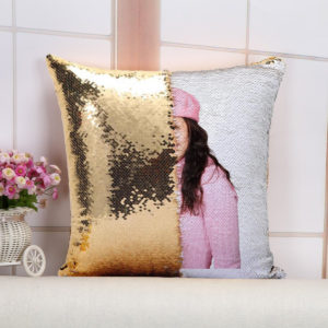 Personalized Square Magic Pillow Golden