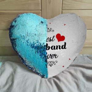 Heart Magic Pillow Blue D3