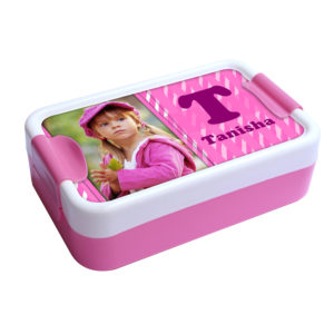 Personalized Lunch Box Pink