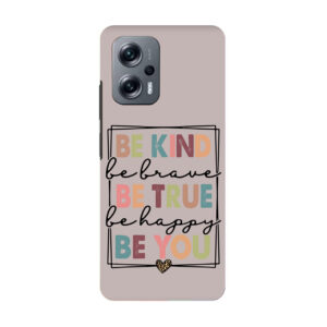Be Kind be true be you MI K 50i Phone Back Cover