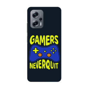 Gamer Never Quit MI K 50i Phone Back Cover