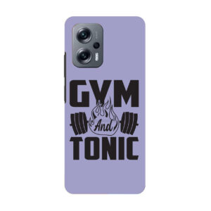 Gym And Tonic Mi  K 50i Phone Back Cover
