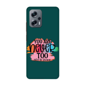 Motivational 1 Mi K 50i Phone Back Cover