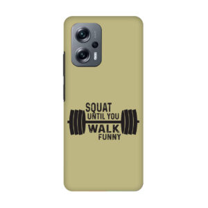 Squat Until You Walk Funny Mi K 50i Phone Back Cover
