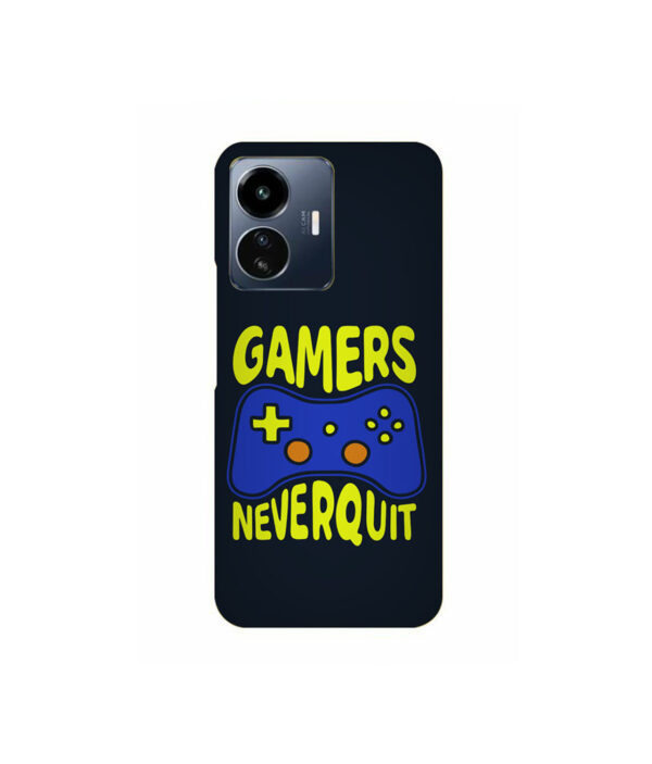 Gamer Never Quit VIVO IQOO Z6 LITE Back Cover