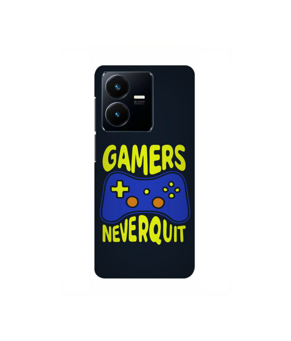 Gamer Never Quit Vivo Y35 Back cover