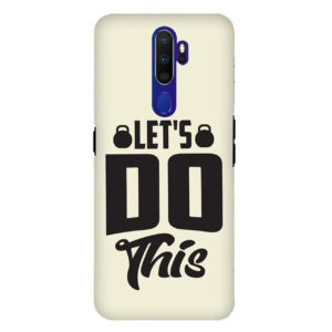 Let’s Do This OPPO A9 2020 Back Cover