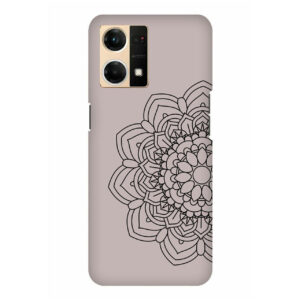 Mandala Design 1 Oppo F21 Pro Back Cover