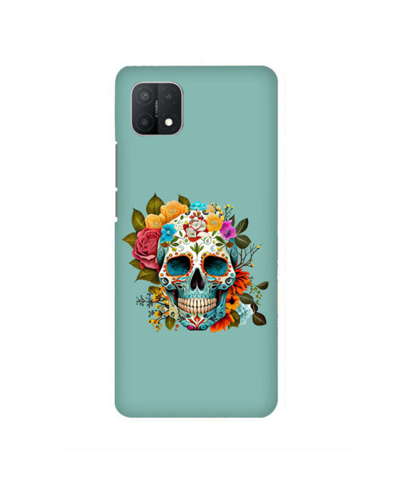 Skull 1 Oppo A15 Back Cover