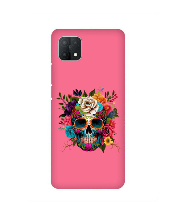 Skull 2 Oppo A15 Back Cover