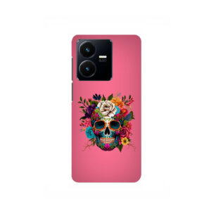 Skull 2 Vivo Y22  Back Cover