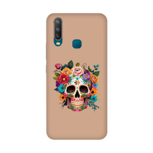 Skull 2 Vivo Y15 Back Cover