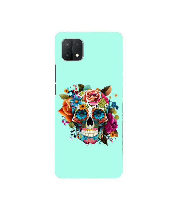 Skull 4 Oppo A15 Back Cover