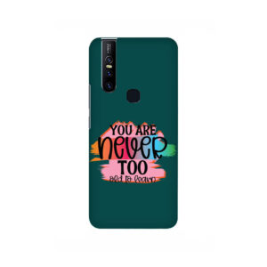 You Are Never Too Old Too Learn Vivo Y15 Back Cover